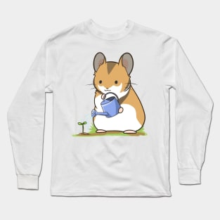 Gardening Hamster Long Sleeve T-Shirt